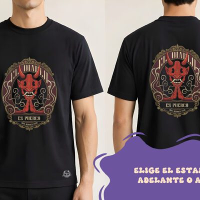 Camiseta el diablo es puerco