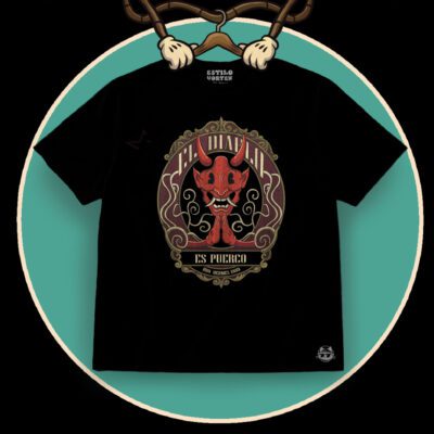 Camiseta el diablo es puerco